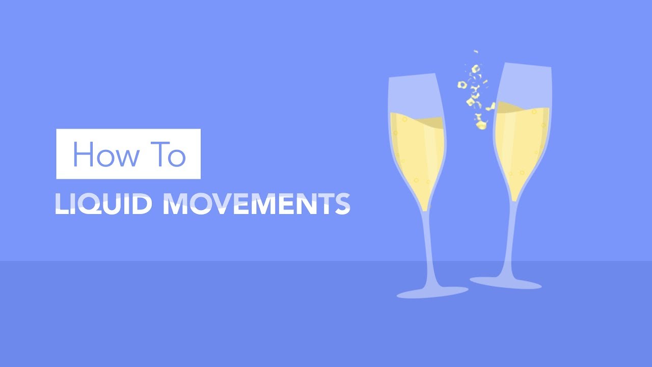After Effects Tutorial | Easy liquid movements and cheersing drinks