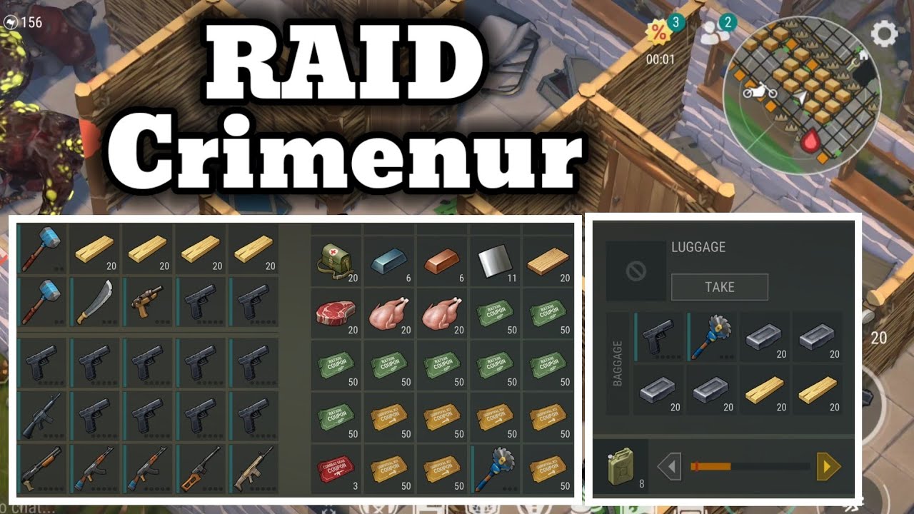 Crimenur | RAID | CHOPPER TRICK | SUICIDE TRICK | LAST DAY ON EARTH V.1.33.1