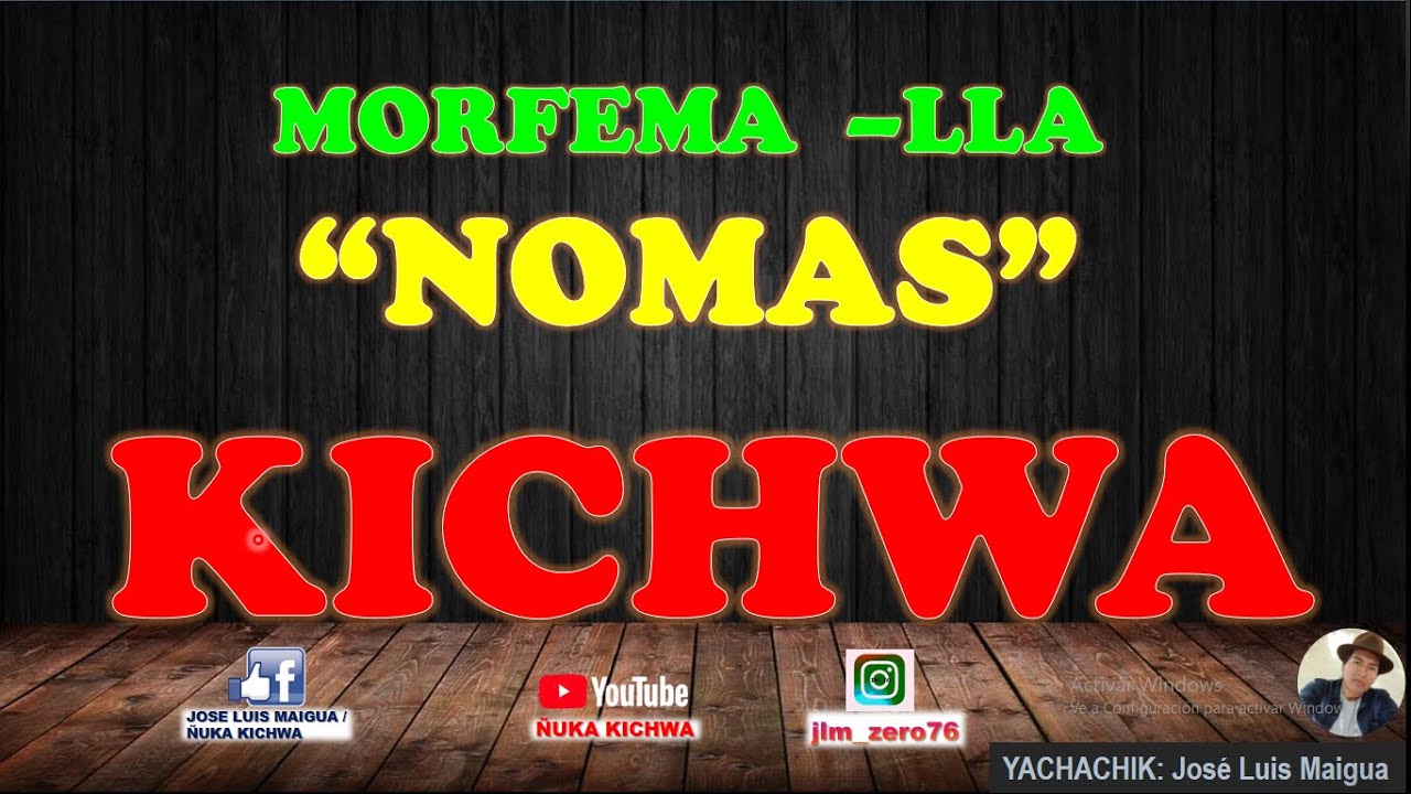 Morfema -lla (NOMAS) | En VERBOS | 🤷‍♂️