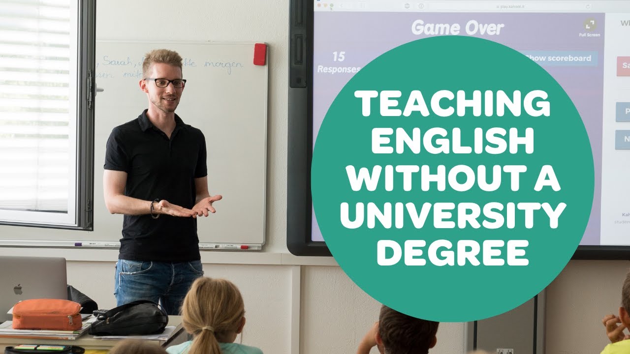 TEFL without a degree