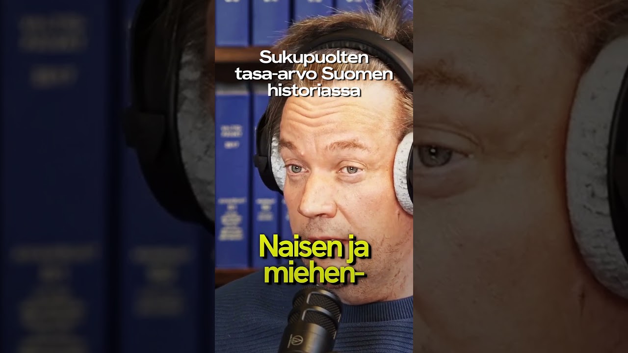 Teemu Keskisarja: Sukupuolten tasa-arvo historiassa  #suomipodcast #hildenkaira