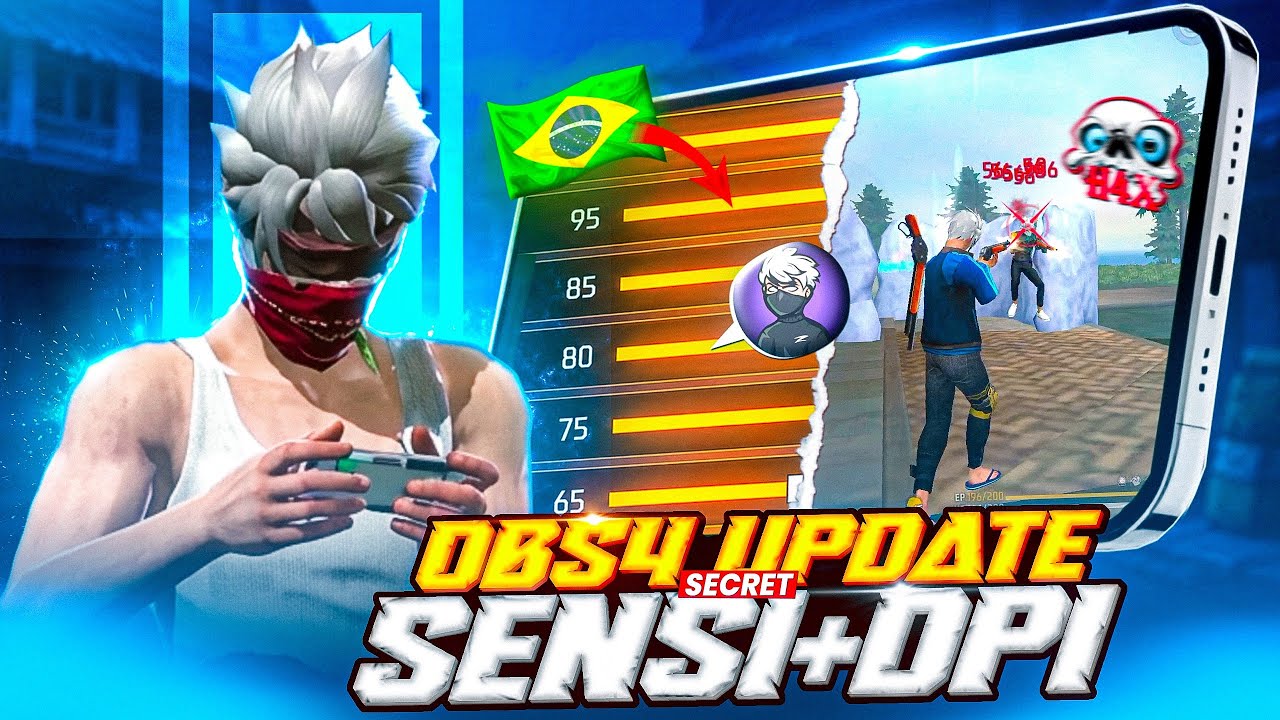 OB54🗂️ BEST SENSI + DPI 👾🇧🇷 HOW TO MAKE YOUR OWN SENSI 🔥 NO RECOIL 💯 OB54 UPDATE SENSI + SETTINGS 😱🎯