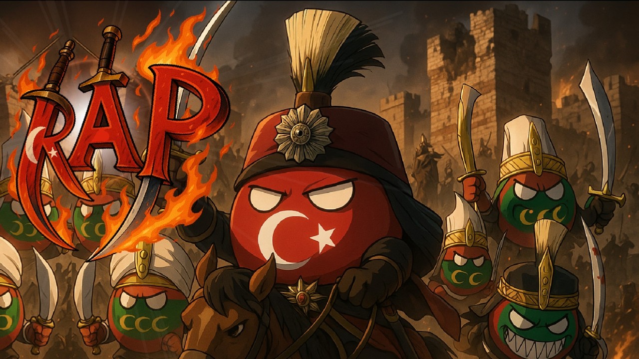 🇹🇷 RAP del IMPERIO OTOMANO 🇹🇷 | El Imperio que hizo temblar a Europa | Su Historia Resumida