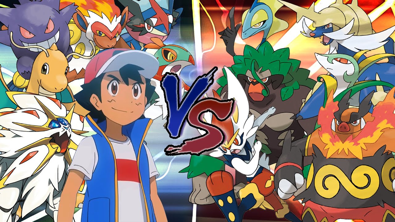 Pokemon Battle Theme: Ash Vs Unova and Galar Starters