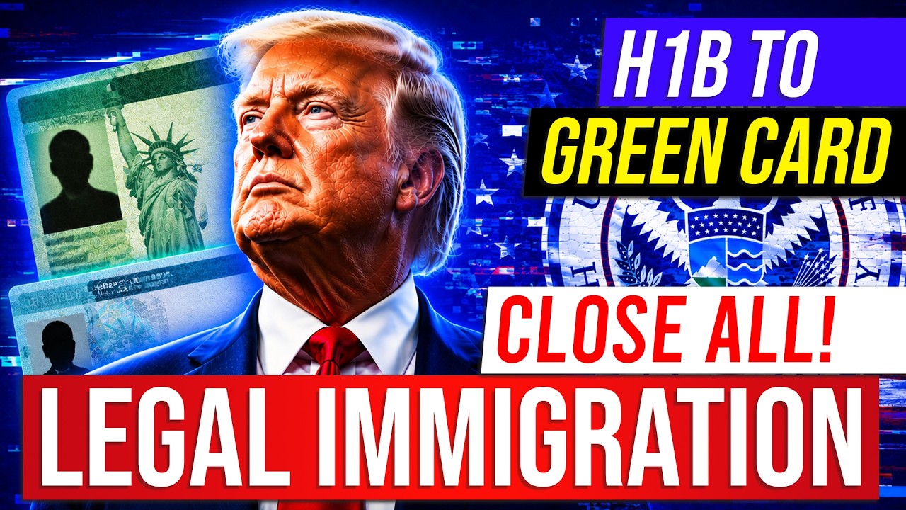 US IMMIGRATION SHOCKING NEWS! Close all LEGAL IMMIGRATION Loophole | H1B, Green Card, USCIS News