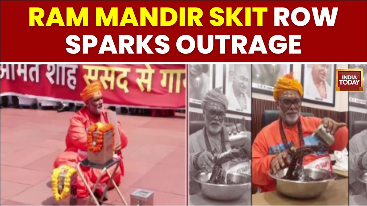 Pappu Yadav in Damage Control After Ram Mandir Skit Row, Shares Shivling Worship Video | India Today