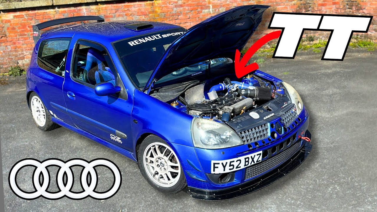 I RESCUED A MODIFIED RENAULT CLIO! *AUDI 1.8T*