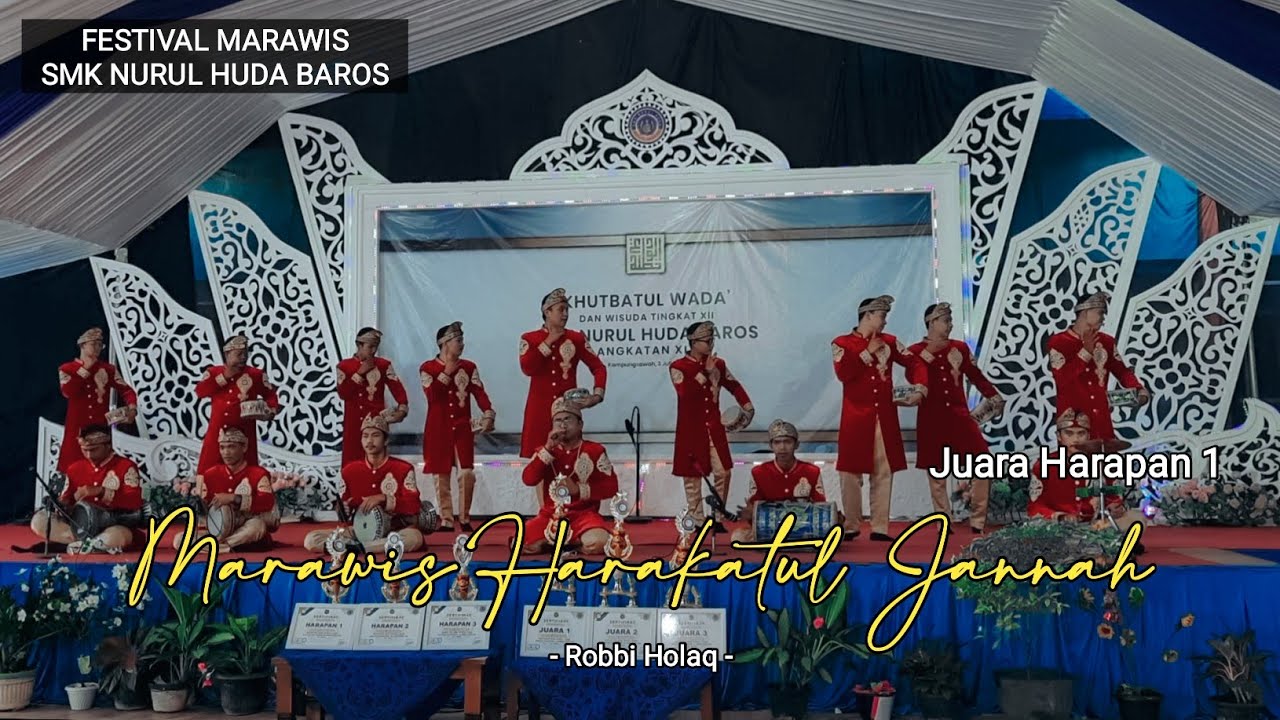 MARAWIS HAROKATUL JANNAH || FESTIVAL MARAWIS SMK NURUL HUDA BAROS - SERANG ( Robbi Holaq )