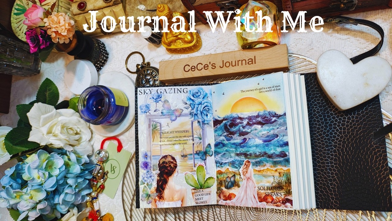 Journal with me..."Moments by the Sea"⛵🌊