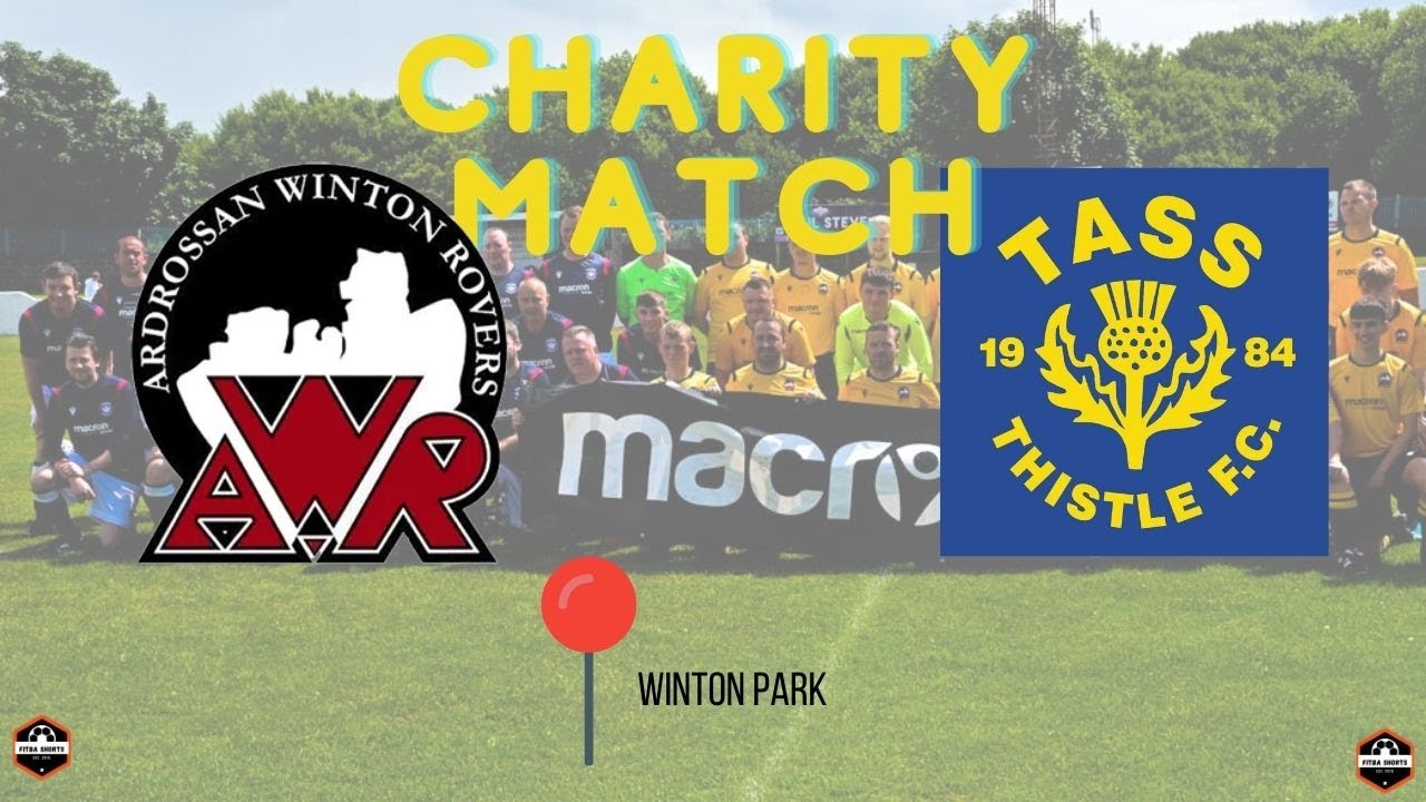 CHARITY MATCH | Ardrossan Winton Rovers Coaches v Tass Coaches