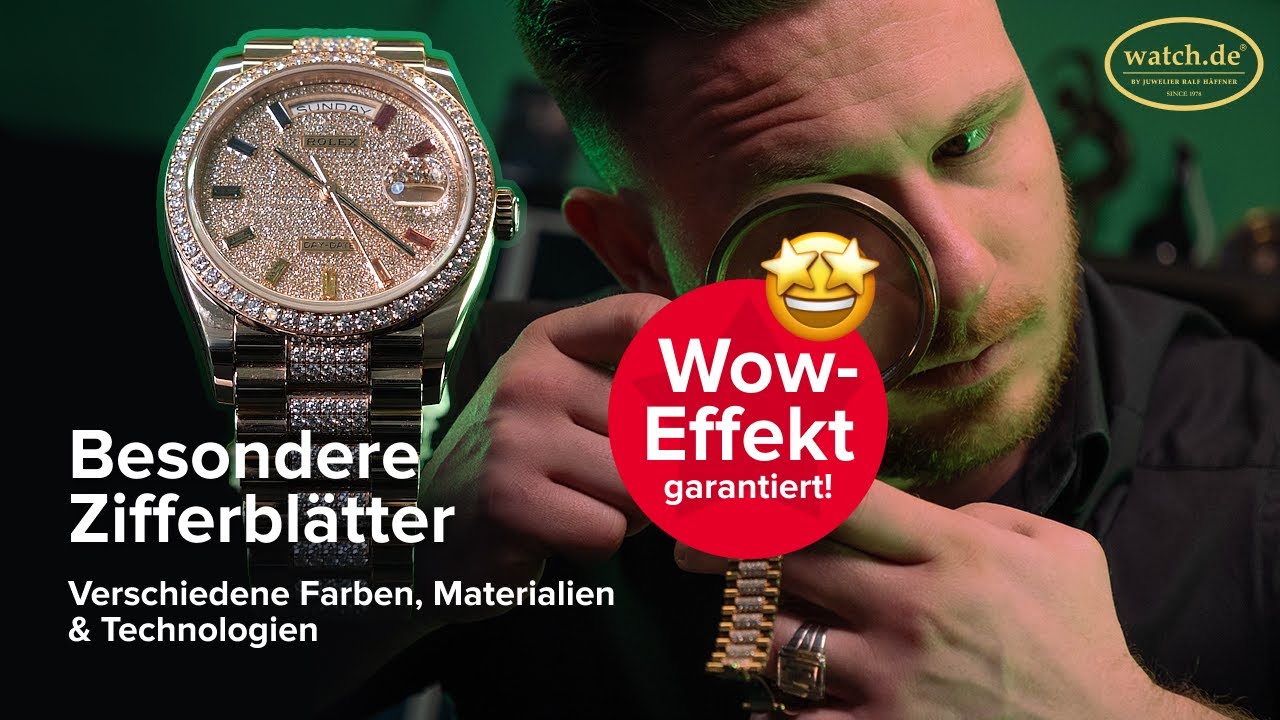 Zifferblätter mit Wow-Effekt: Die müsst Ihr gesehen haben! I watch.de Review