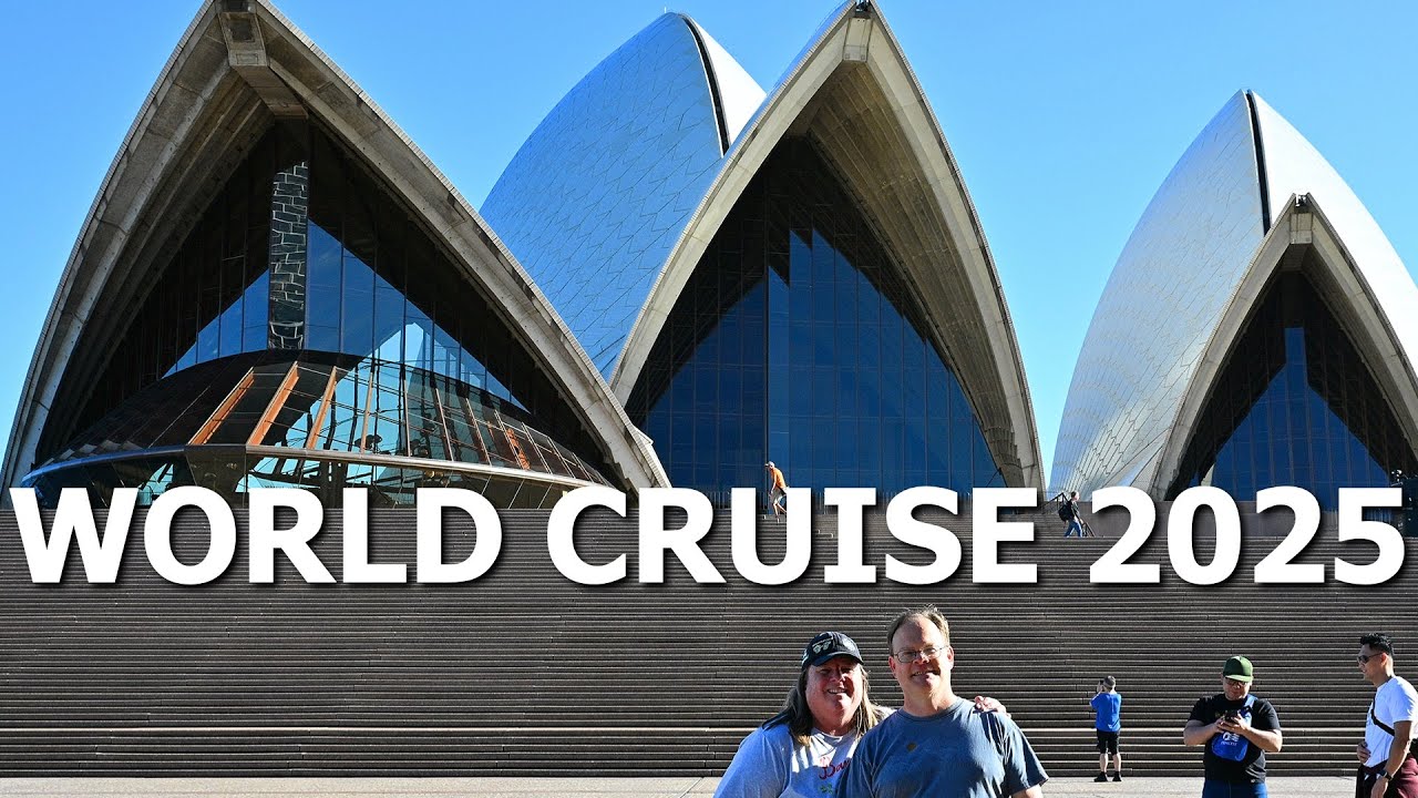 World Cruise Segment 2025 - South Pacific - Island Princess - Full Cruise Video (No Narration)