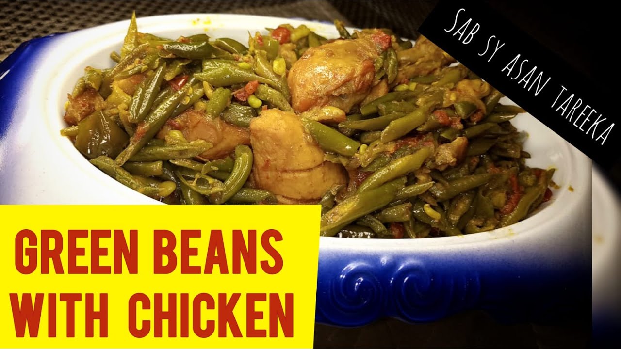 Nutritious Green Beans Chicken Recipe | Chicken Beans Recipe | Cuisine With Narmeen