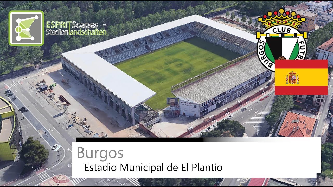 Estadio Municipal de El Plantío | Burgos C. F. | 2018 | Google Earth