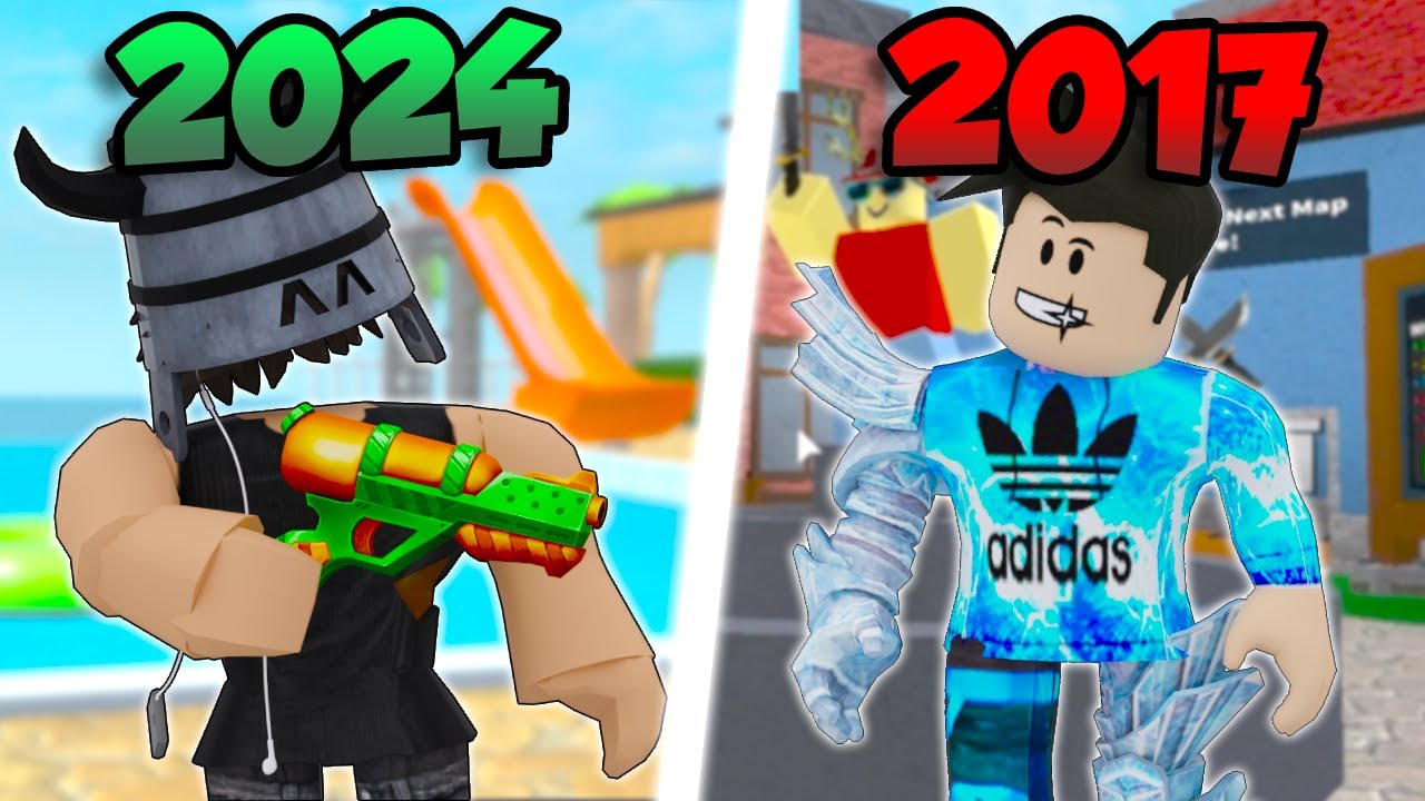 Playing MM2 With My OLD AVATARS.. (Murder Mystery 2)