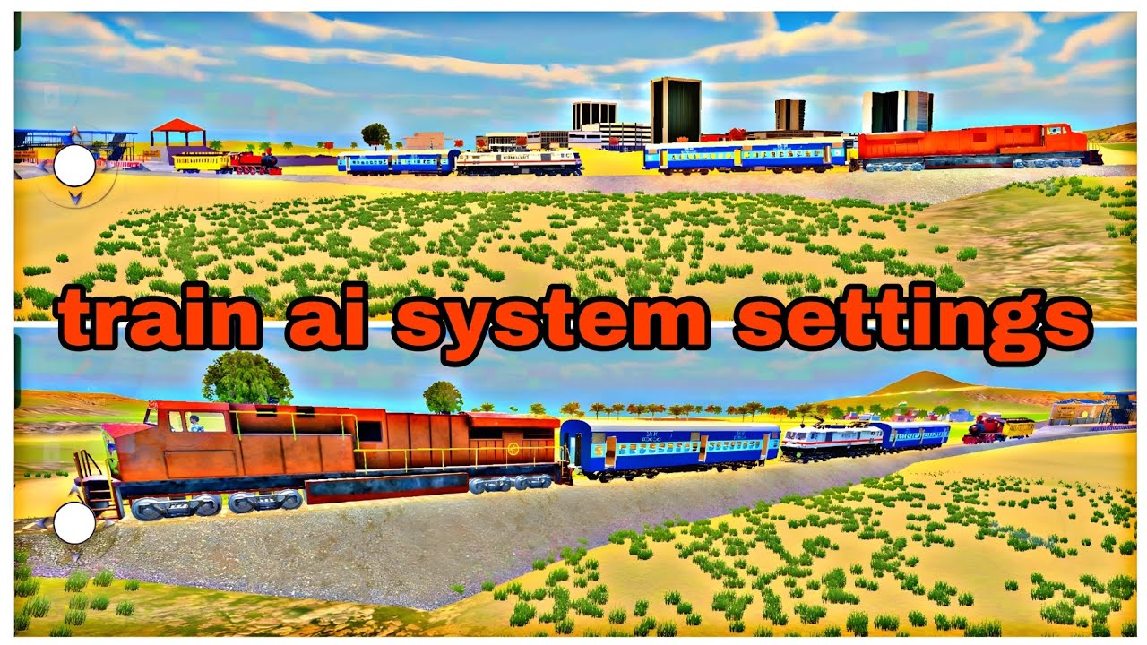 Train ai system settings update in indian vehicle 3d simulator||