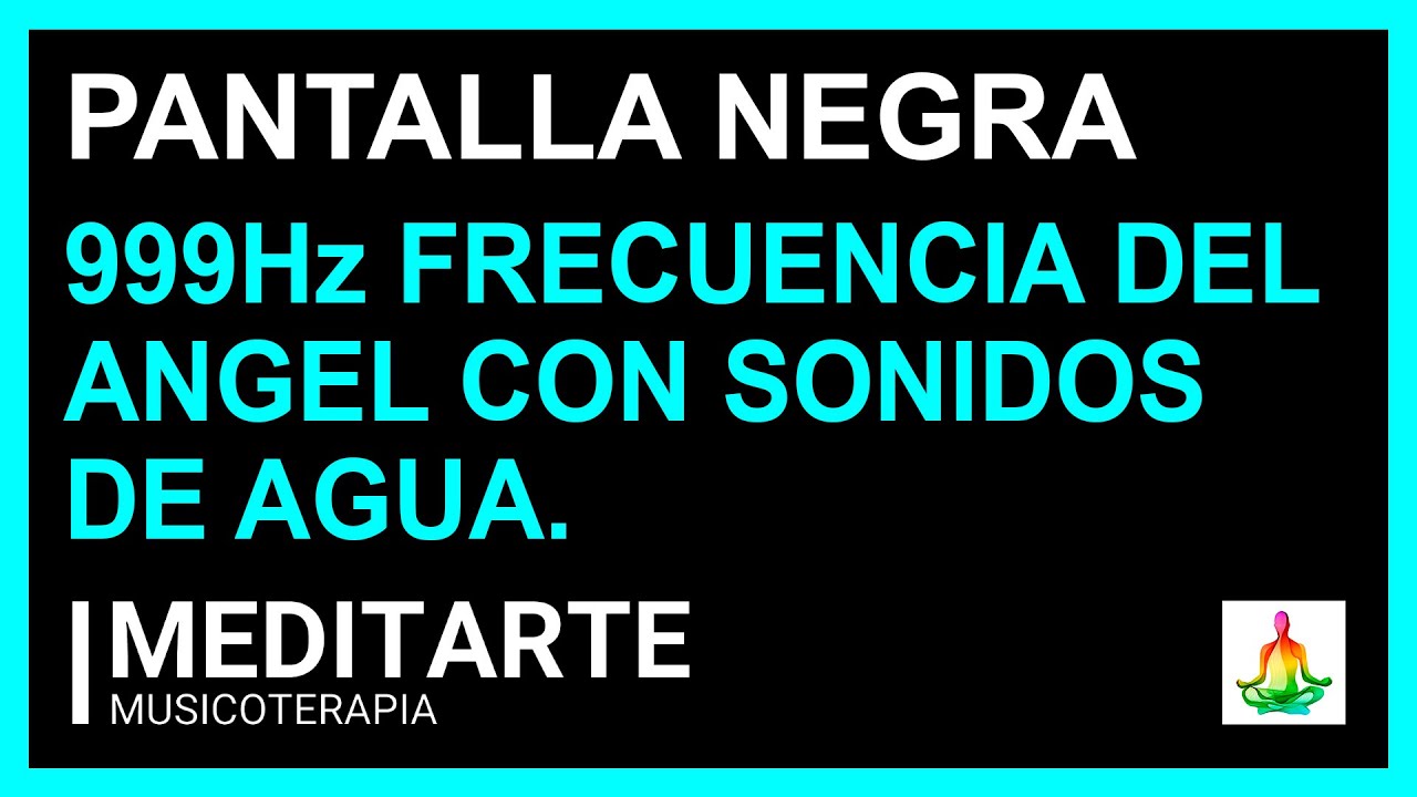⚡️ Música para Dormir Pantalla Oscura ⚡️ 999Hz Frecuencia del Ángel Arcángel Metatron ⚡️Protección⚡️