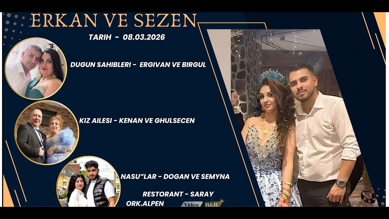 Erkan Ve Sezen - Dugun Töreni Live / Ork.Alpen Minune Romanei