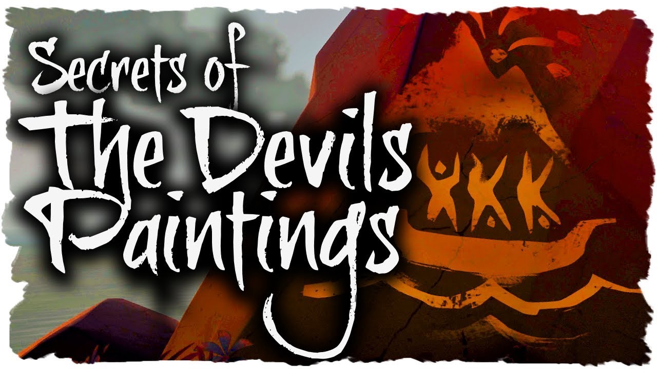 SECRETS OF THE DEVILS ROAR PAINTINGS // SEA OF THIEVES - What do these paintngs mean? 