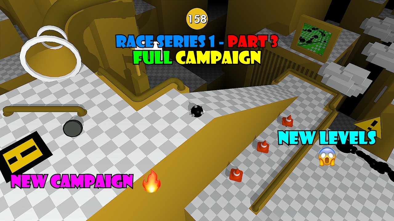 Marble Race | Race Series 1 | Part 3 | By paula.lee2697 | Gameplay | + Unlocking Arenas New Campaign