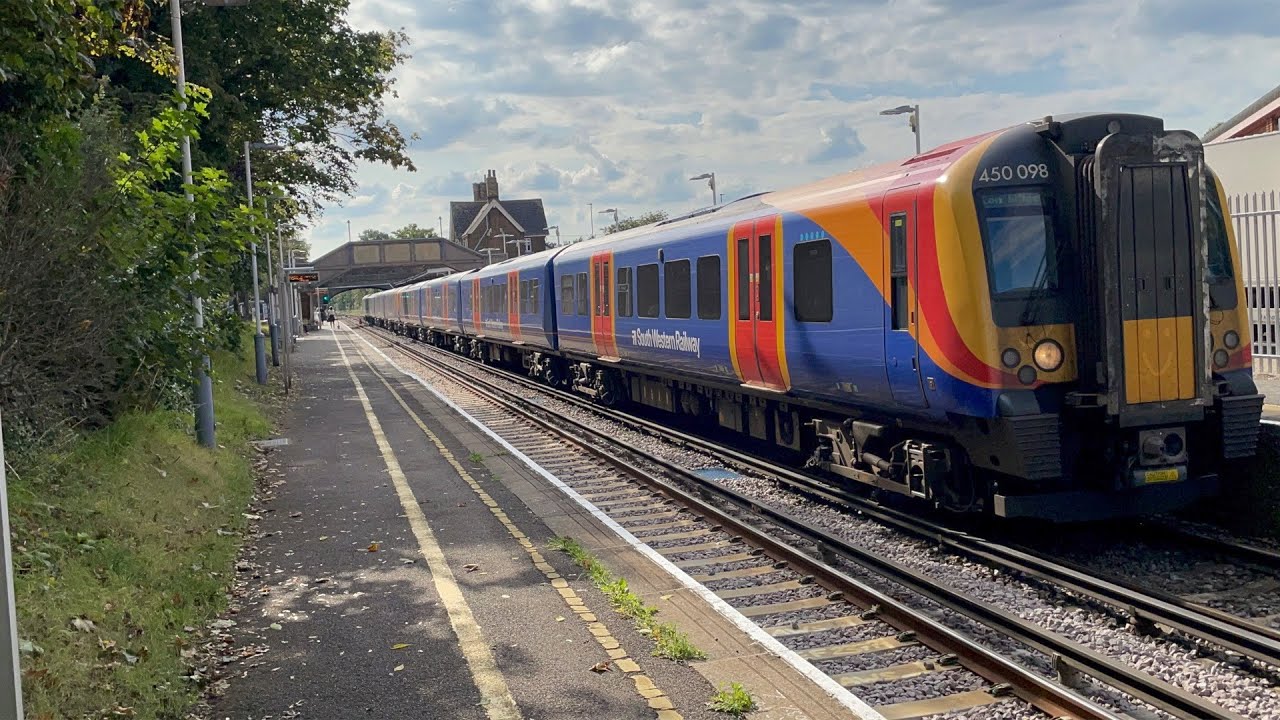 South Western Railway Trains at Hounslow on September 18th 2021