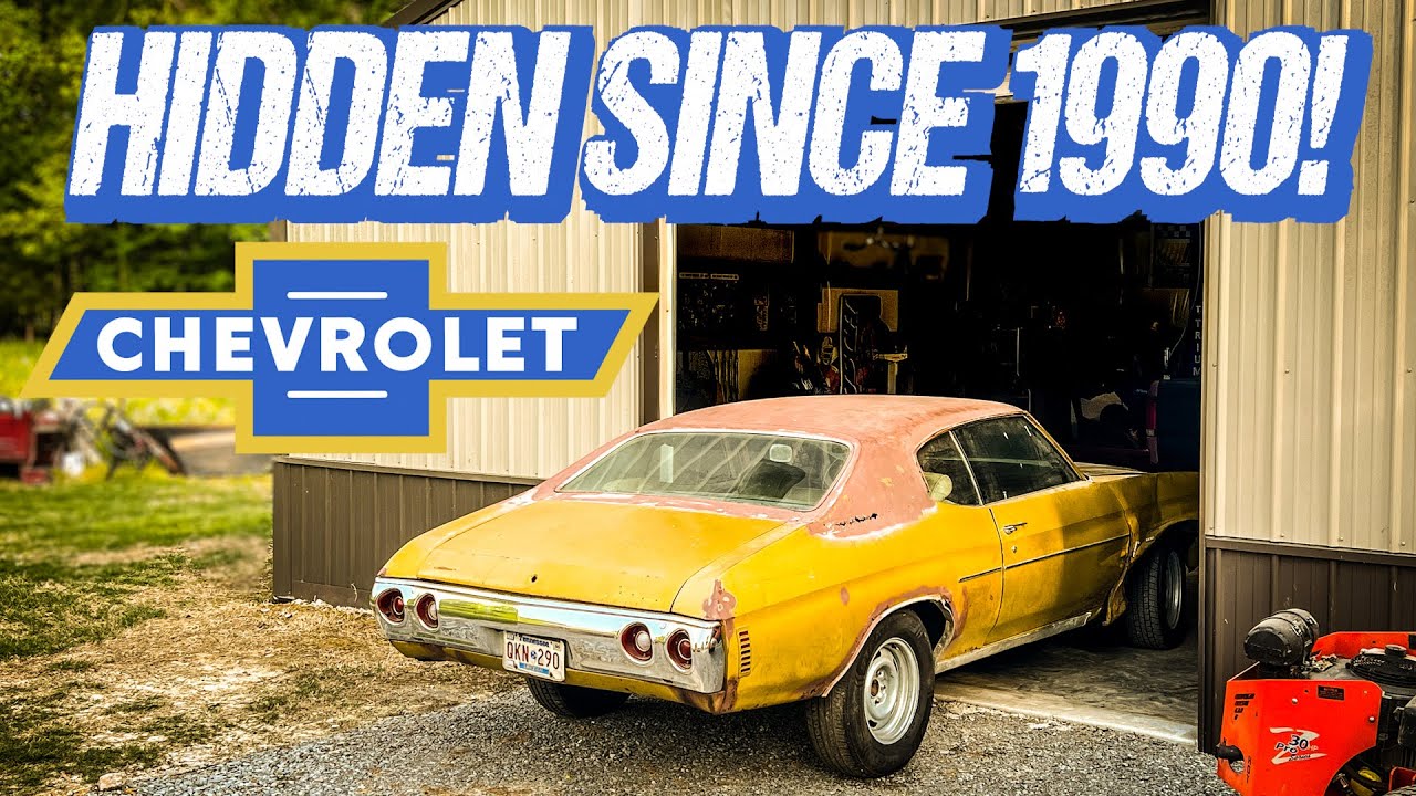 НАХОДКА! Потрёпанный Chevy Chevelle 1972 года — заведётся ли он через 32 года?