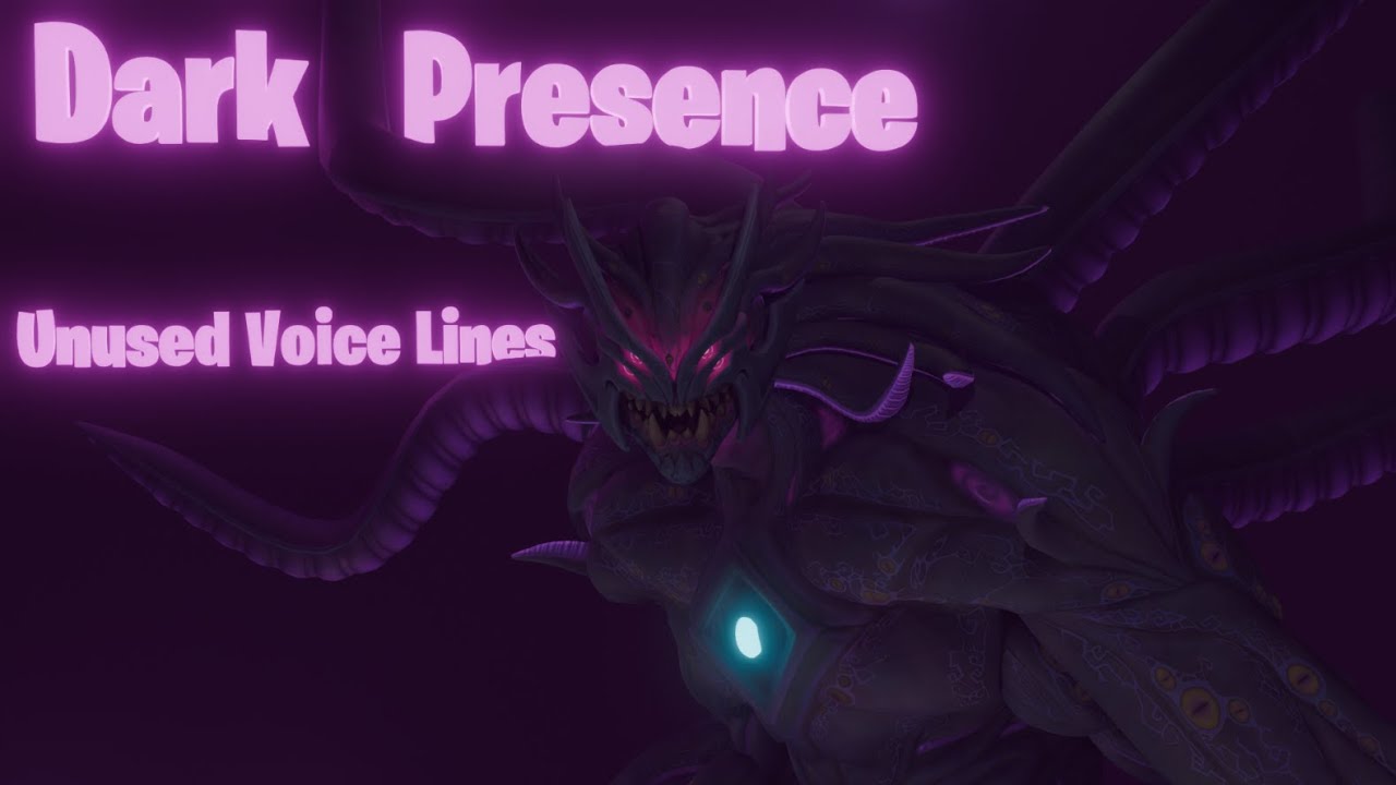 Dark Presence Scrapped Voice Line | Fortnite Zero Hour