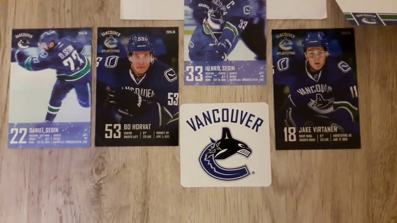 FAN PACKS 3 MAILDAY (CANUCKS, SENATORS, PATRIOTS) !!!!!