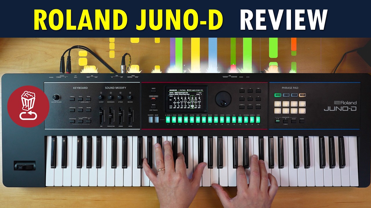 Roland JUNO D // Обзор и руководство (JUNO D6, D7 и D8)