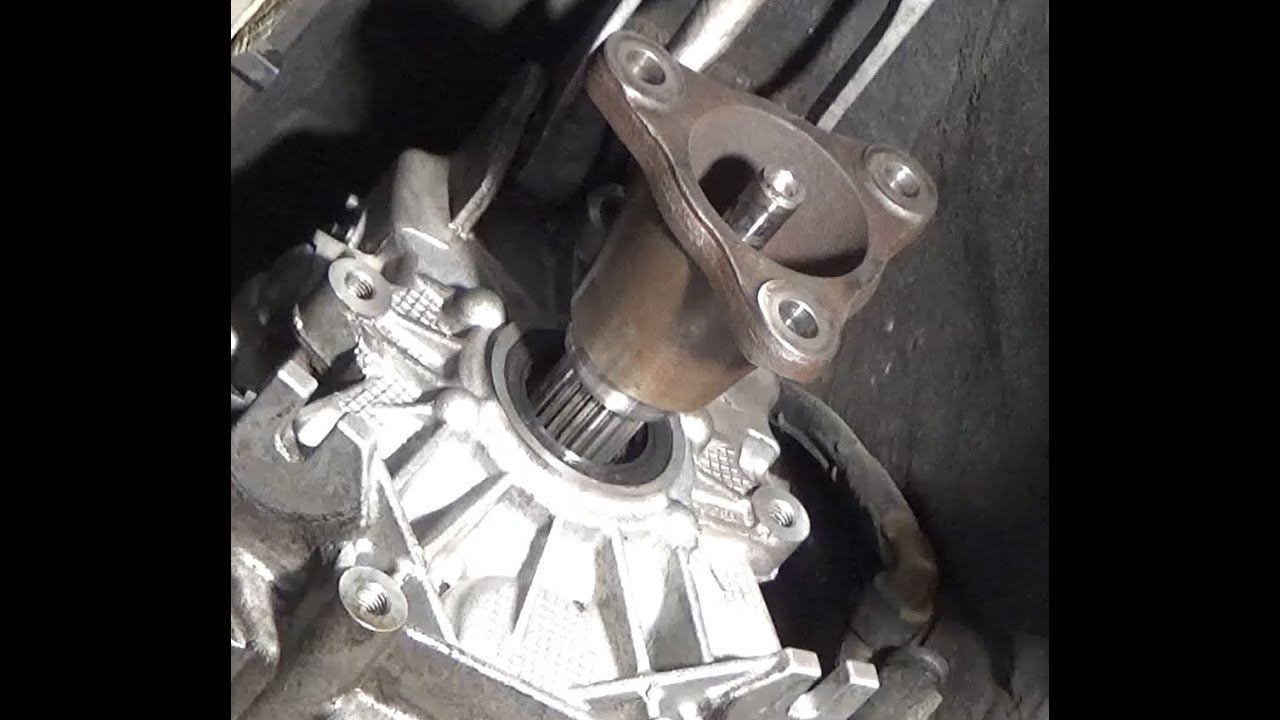 Output Flange Shaft Seal Replacement. BMW Manual Transmission Oil Leak.