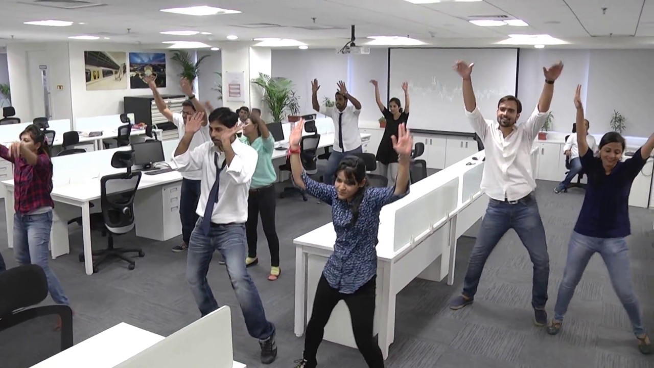 Arcadis GEC India Hyderabad Office FlashMob