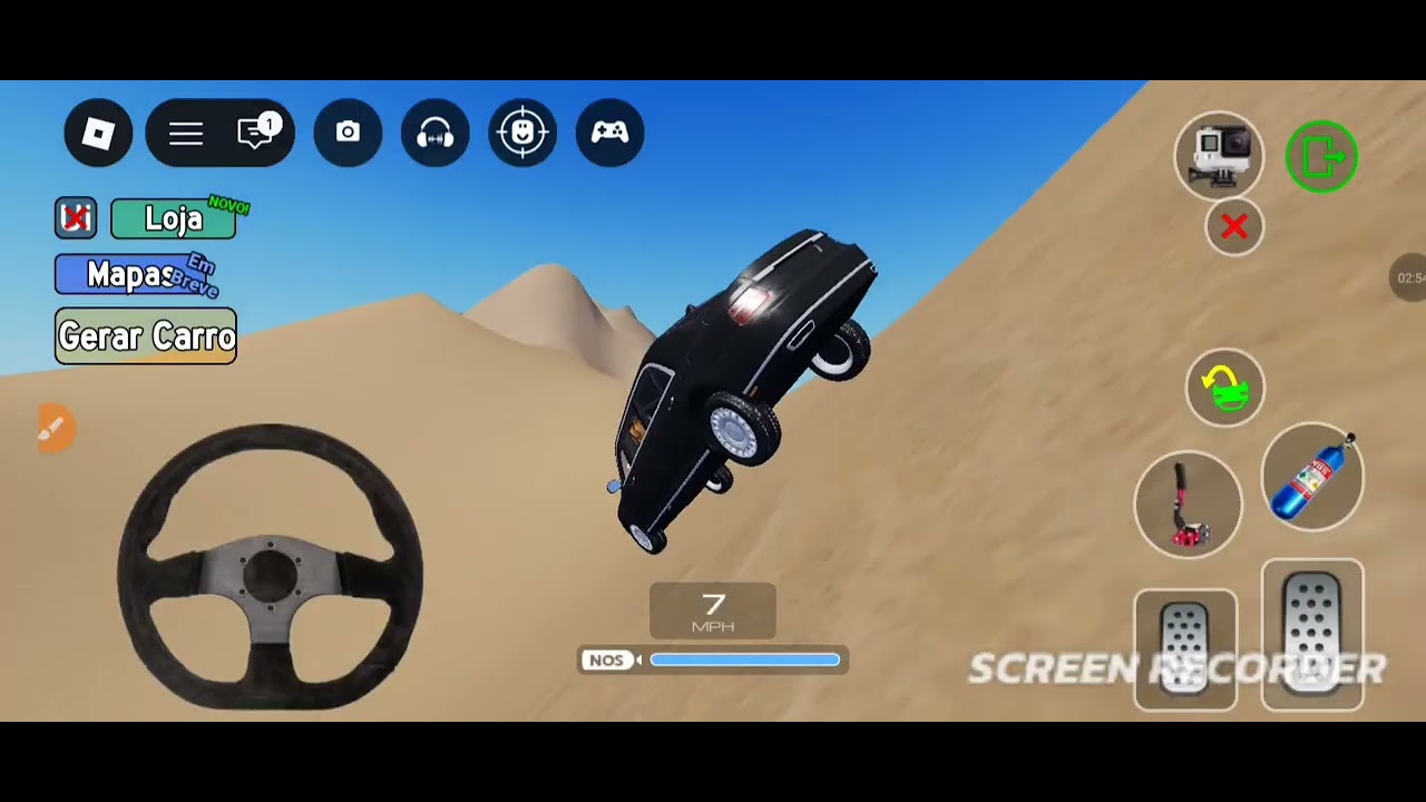 Dirigindo carros no Roblox