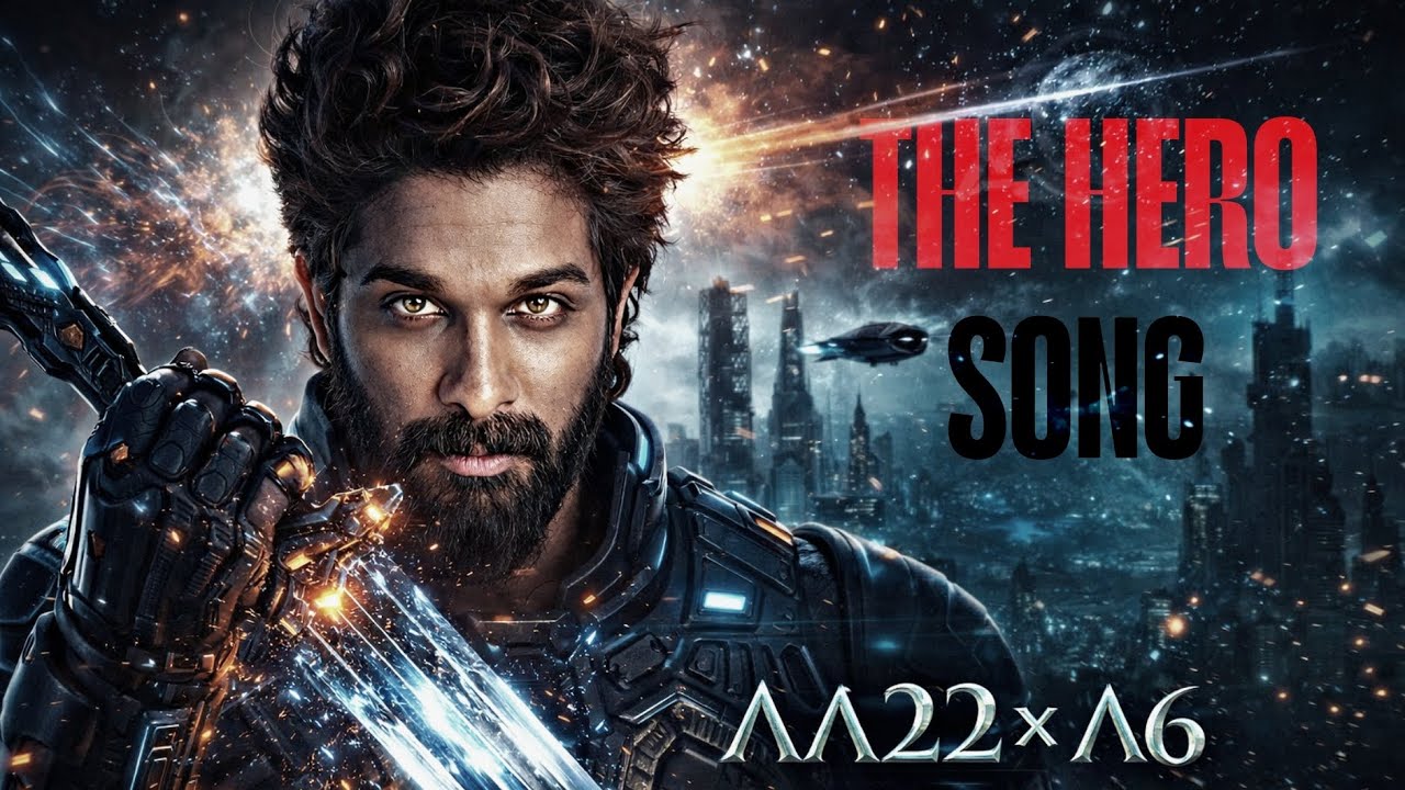 AA22xA6 the hero Song | Allu Arjun | Atlee | Sai abhyankar | Vanshu soni |