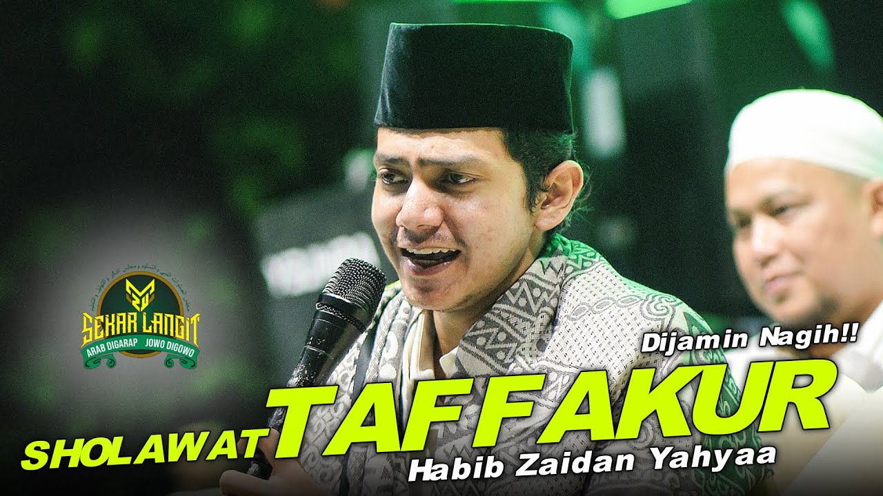Tercanduw!! Habib Zaidan - Tafakkur (A'thoytana Ya Robbi) - Sholawat Langitan Full Lirik