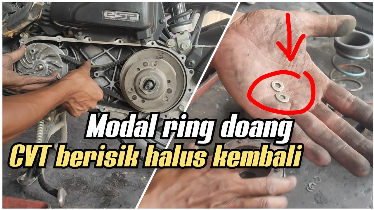 Cara mengatasi Cvt beat bunyi berisik dan kasar
