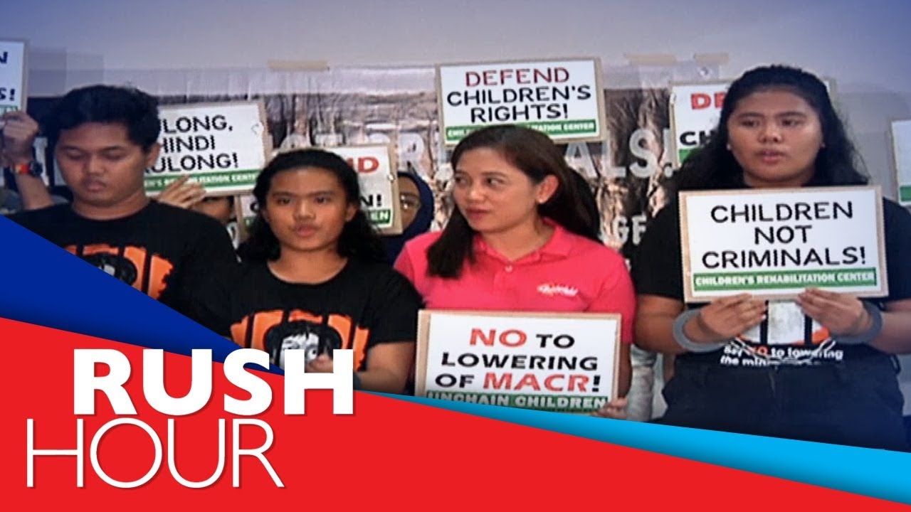 Youth groups, advocates protest lowering 'MACR'