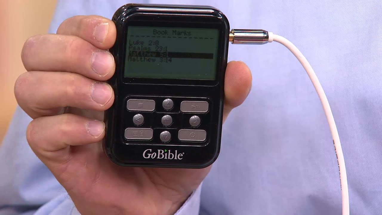 GoBible Original Audio Bible w/ Earphones with Jennifer Coffey