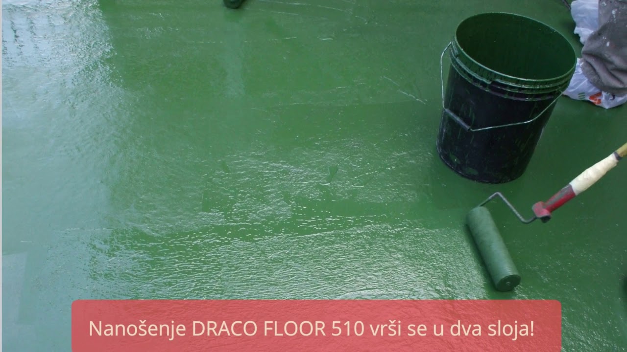 Tankoslojni premaz za podove - DRACO FLOOR 510