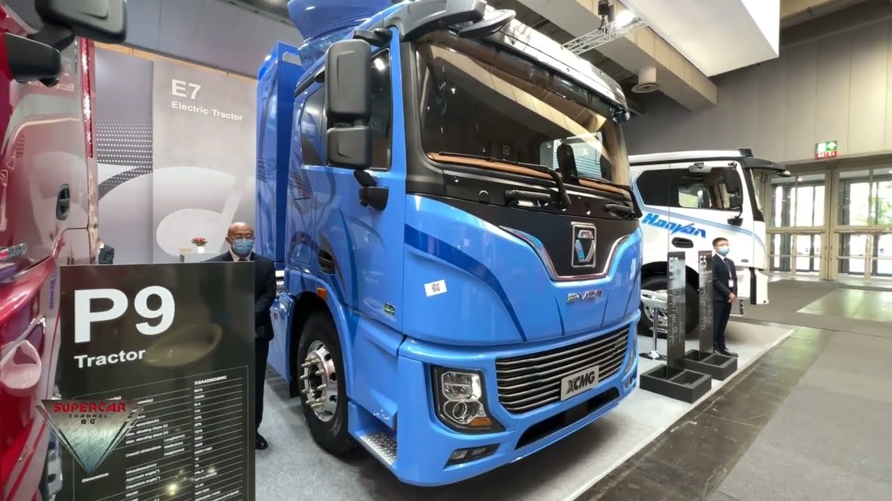 2023 XCMG Hanvan E Van E7 Electric Tractor Interior and Exterior IAA Transportation 2022
