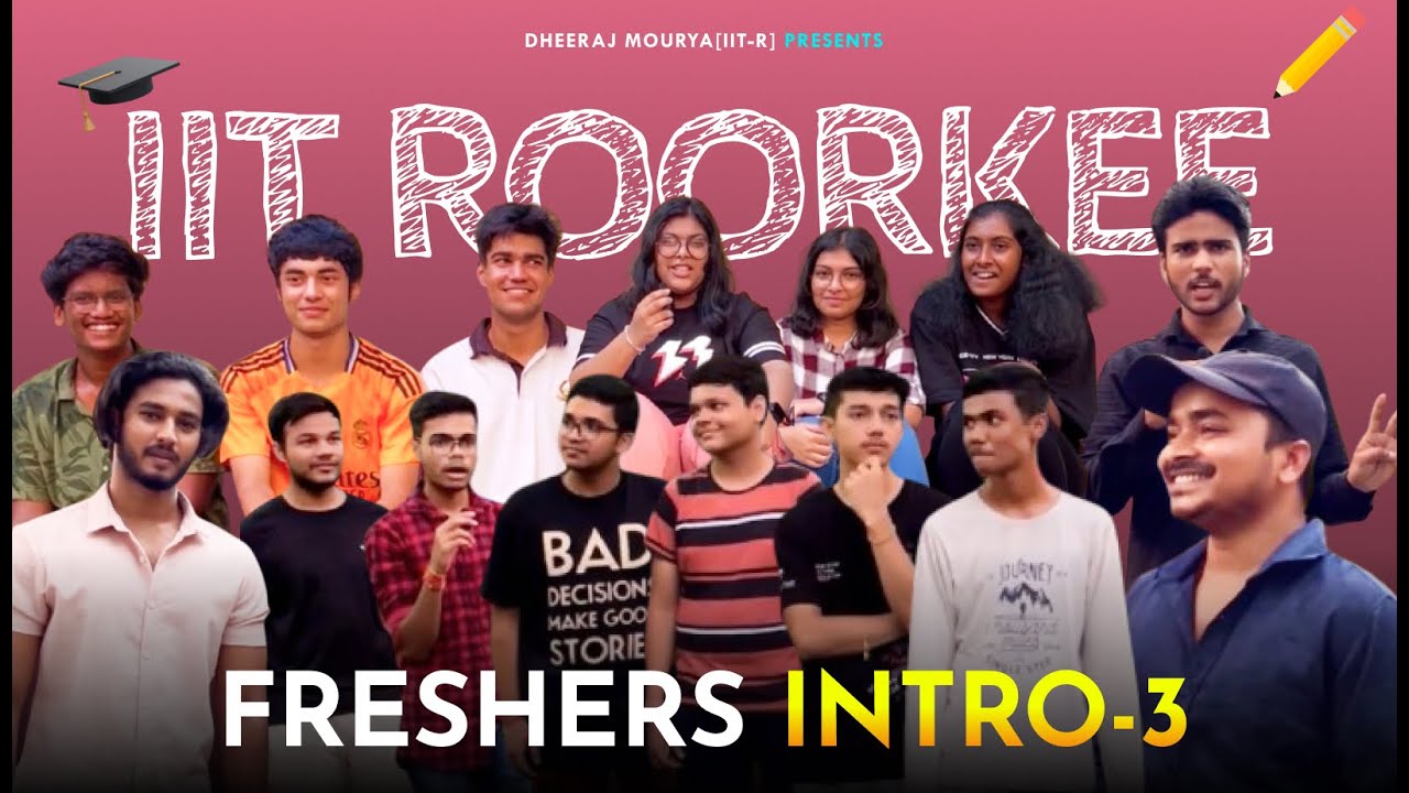 Fresher's Introduction-3 | Funniest Freshers IIT Roorkee | Video 317/365