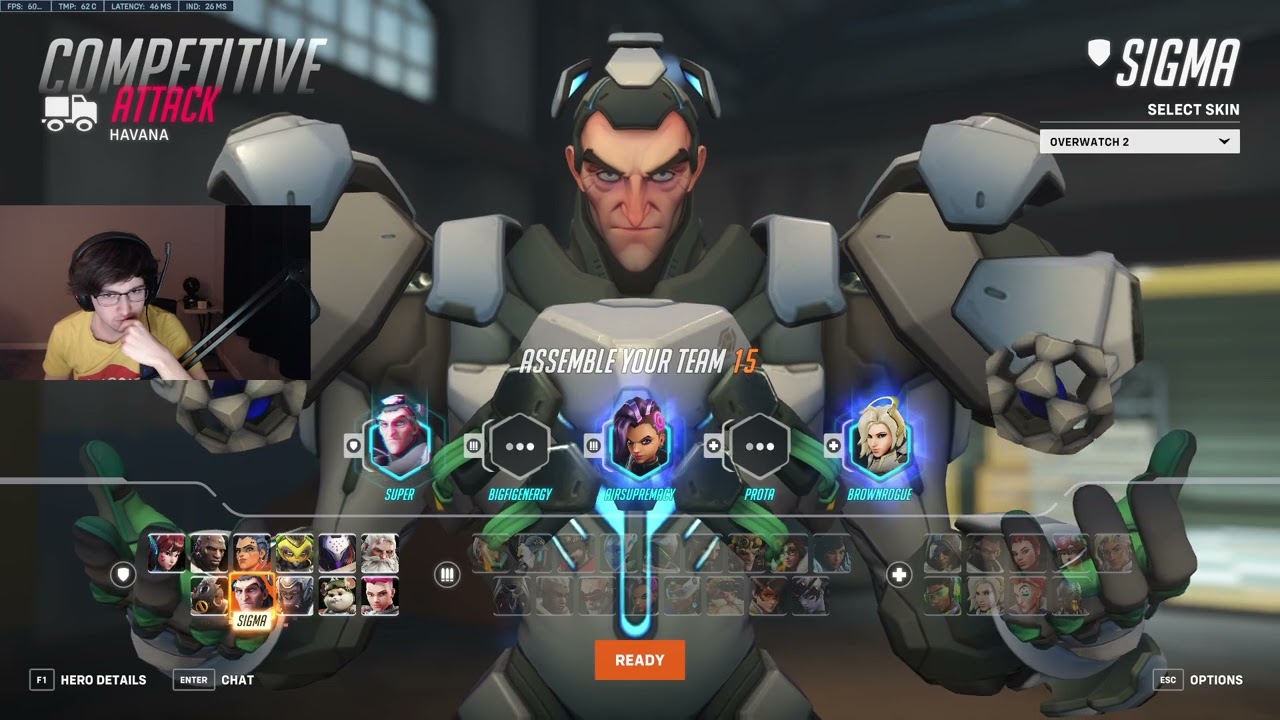 19K DMG! POTG! SUPER INSANE SIGMA GAMEPLAY OVERWATCH 2 SEASON 5