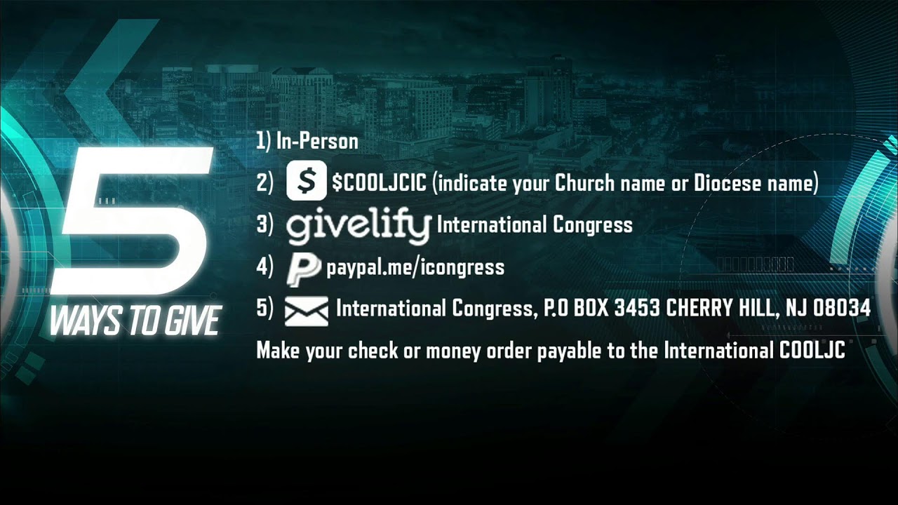 Join District-Elder Jeremiah Williams for an inspirational message