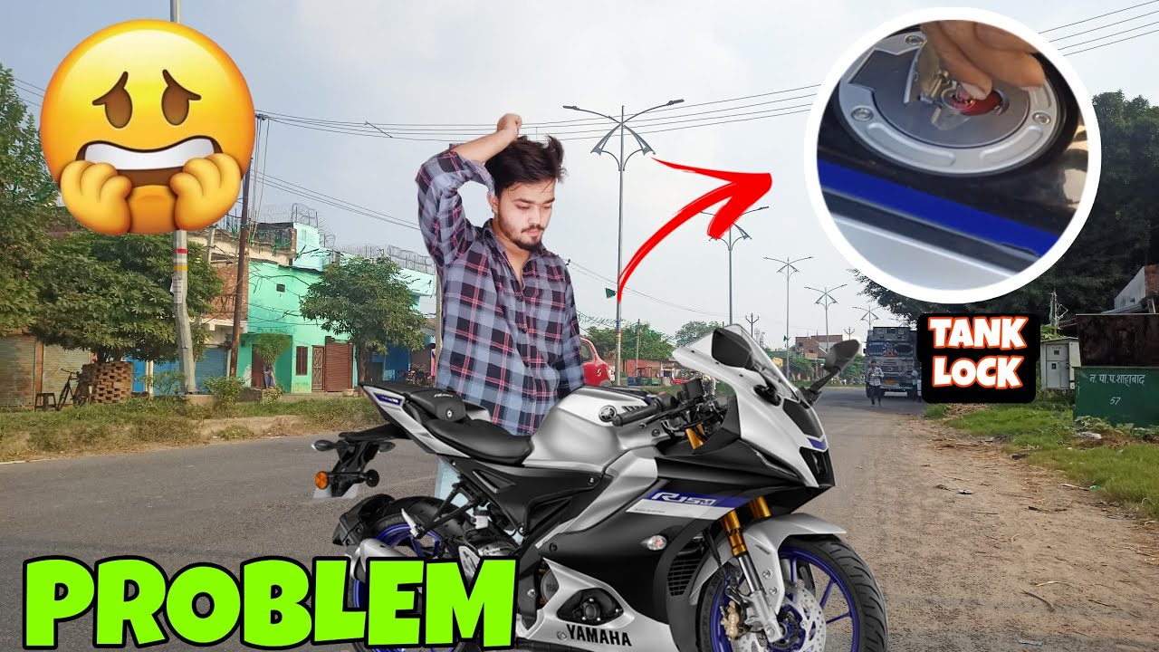 Ye kya ho gya TANK LOCK me 😥 - R15M Vlogs - Moto vlogs