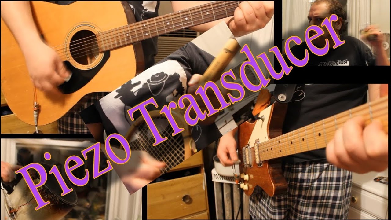 Piezo Transducer - the 5$ five minute DIY acoustic pickup