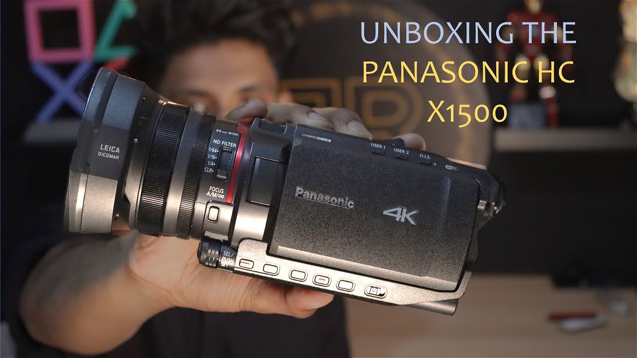 Panasonic HC-X1500 Unboxing and Cinematic Reel | Look Inside | JRDM