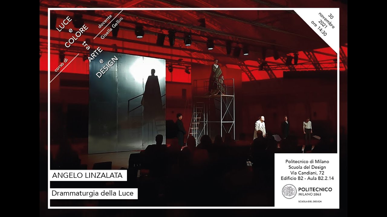 Luce e Colore tra Arte e Design | Angelo Linzalata - Drammaturgia della Luce