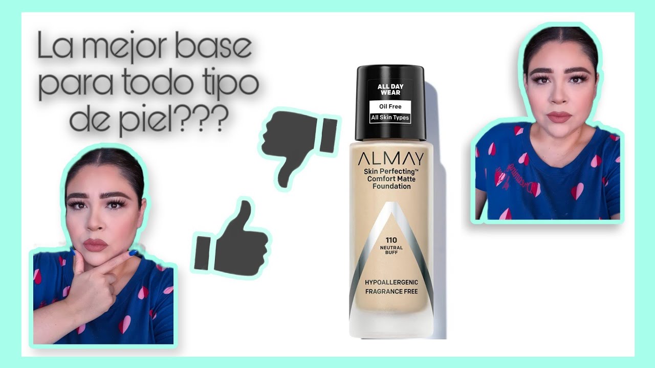 ALMAY Skin Perfecting Comfort Matte Foundation/ Base para todo tipo de piel? 🔴 | AnaParraMUA 🖤