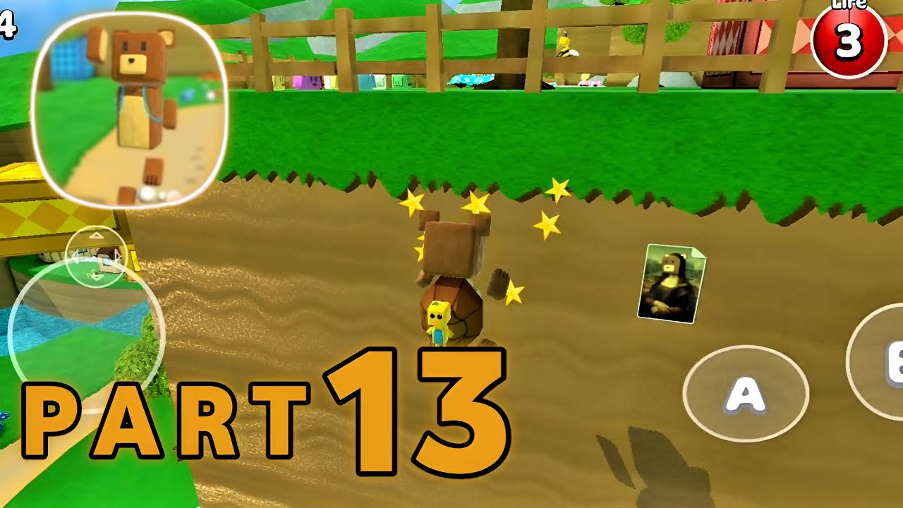 Super Bear Adventure - Turtletown Stickers - Gameplay Walkthrough - Part 13- TickerX (iOS, Android)