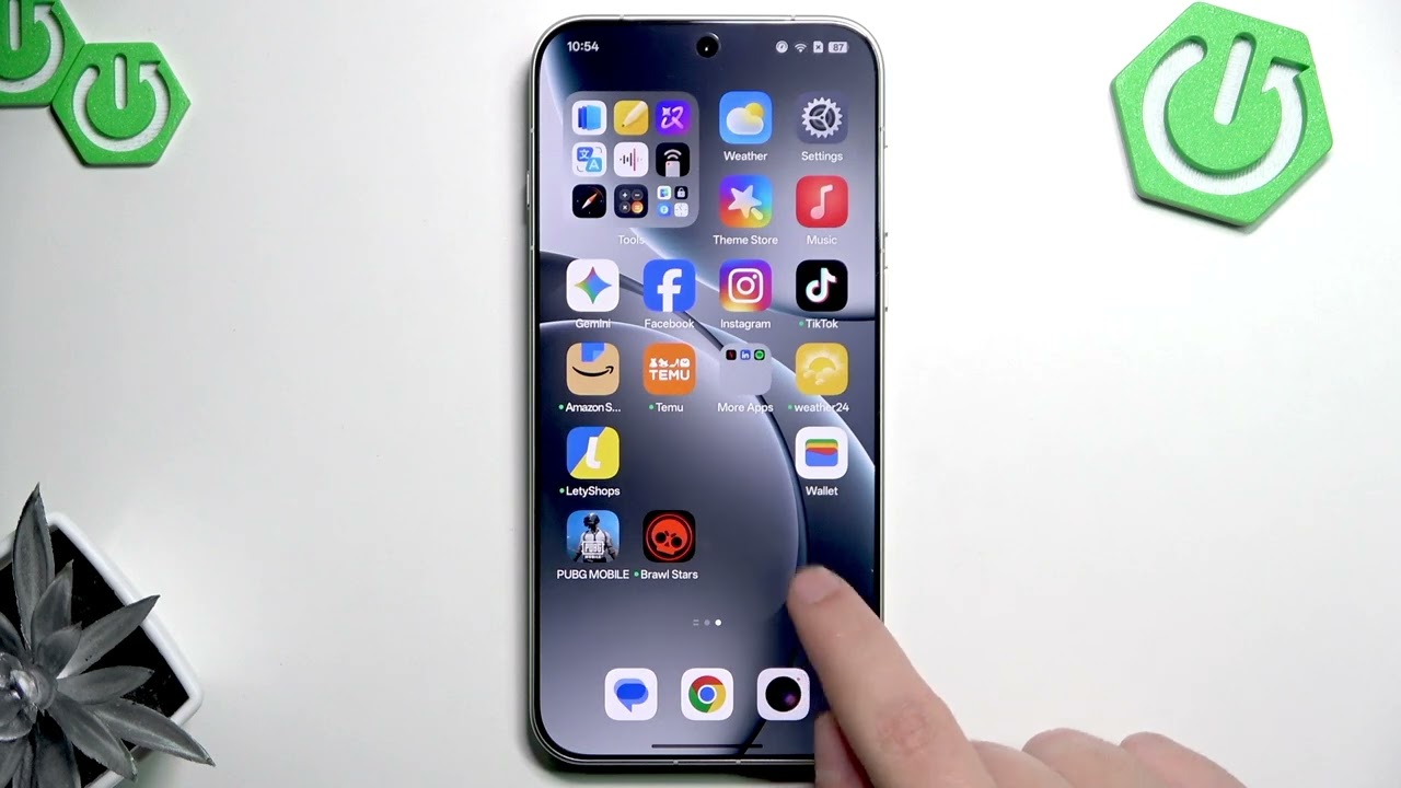 OPPO Find X9 Pro &ndash; How to Restore Phone Icon to Home Screen