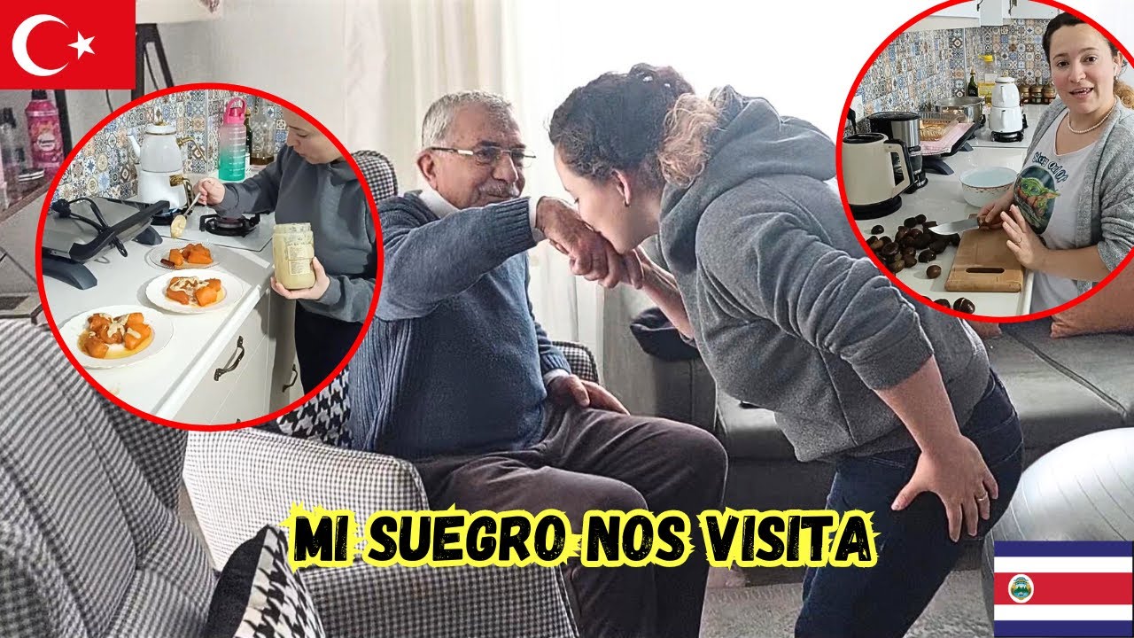 🇹🇷 MI SUEGRO NOS VISITA👴 + ASÍ SE RECIBEN A LAS VISITAS EN TURQUÍA 🇹🇷